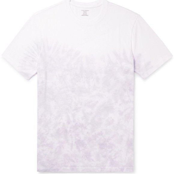 NWT Club Monaco Dip Dye Print Short Sleeve Tee - Picture 2 of 5